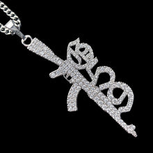 Load image into Gallery viewer, Iced Out 'G59 Rifle' Necklace