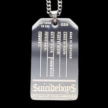 Load image into Gallery viewer, 'G59 Toe Tag' Necklace