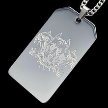 Load image into Gallery viewer, &#39;CITY MORGUE&#39; Toe Tag Necklace

