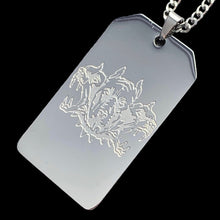 Load image into Gallery viewer, 'CITY MORGUE' Toe Tag Necklace