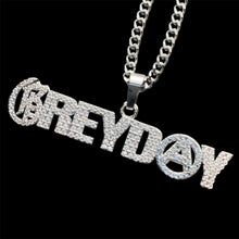 Load image into Gallery viewer, Iced 'Grey Day 24' Necklace