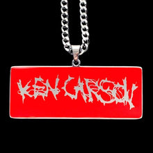 Load image into Gallery viewer, Red 'Ken Carson' Necklace