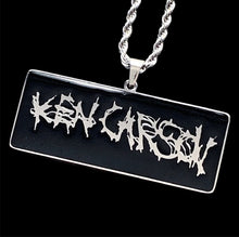 Load image into Gallery viewer, Black 'Ken Carson' Necklace