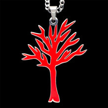Load image into Gallery viewer, Red 'Tree of Life' Necklace