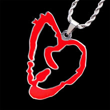 Load image into Gallery viewer, Red 'Heartbreak' Necklace