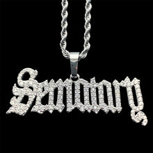Load image into Gallery viewer, Iced out 'Sematary' Necklace