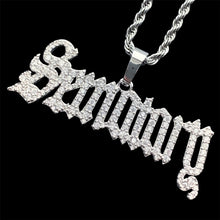 Load image into Gallery viewer, Iced out 'Sematary' Necklace