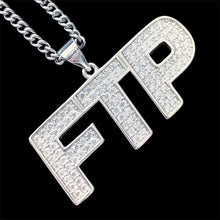 Load image into Gallery viewer, Iced 'FTP' Necklace