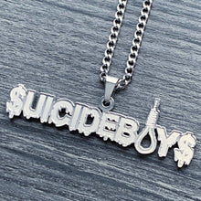 Load image into Gallery viewer, Etched '$UICIDEBOY$' Necklace