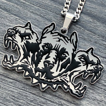Load image into Gallery viewer, Black 'WARDOGS' Necklace