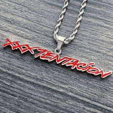 Load image into Gallery viewer, Red 'XXXTENTACION' Necklace
