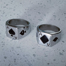 Load image into Gallery viewer, 'Ace of Diamonds' Ring