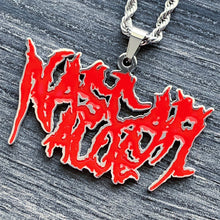 Load image into Gallery viewer, Red 'NASCAR ALOE' Necklace
