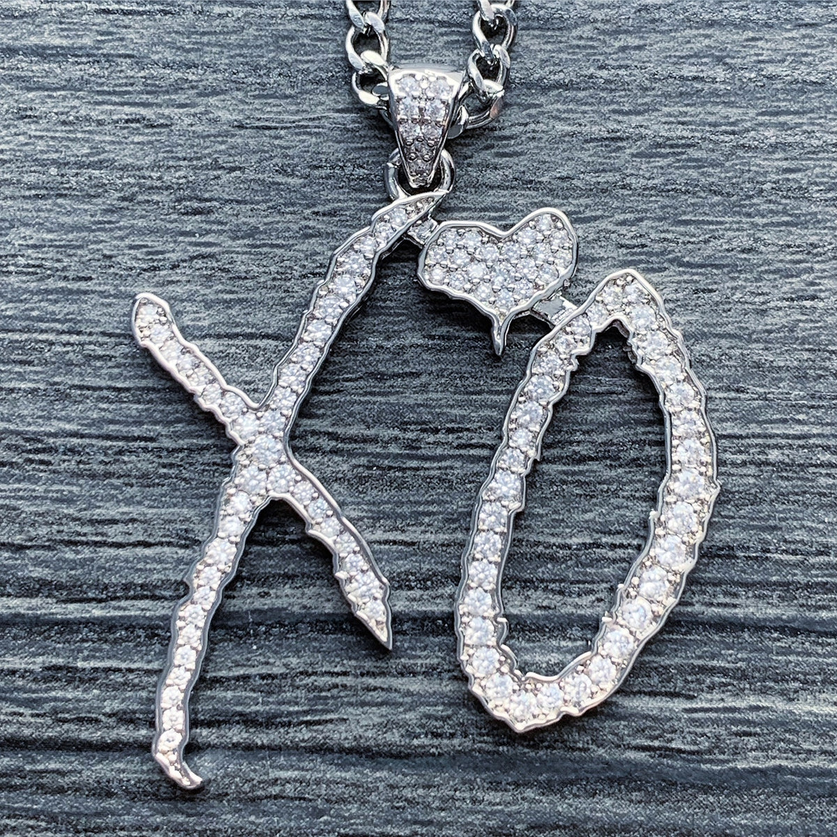 Large Iced Out XO 2024 Chain Set