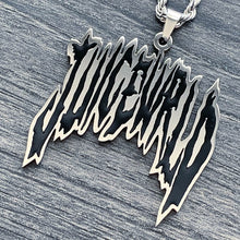 Load image into Gallery viewer, Black &#39;Burn&#39; Necklace
