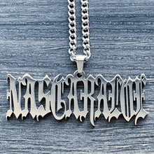 Load image into Gallery viewer, Old English 'Nascar Aloe' Necklace