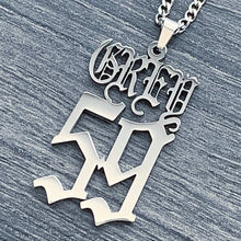 Load image into Gallery viewer, 'GREY59' Necklace