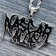 Load image into Gallery viewer, Black 'NASCAR ALOE' Necklace