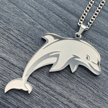 Load image into Gallery viewer, Etched &#39;Dolphin&#39; Necklace
