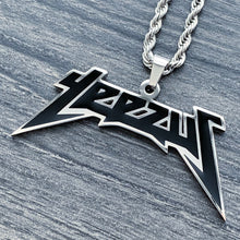 Load image into Gallery viewer, Black 'Yeezus' Necklace