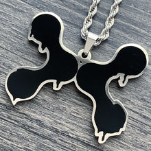 Load image into Gallery viewer, Black 'DXXM Life' Necklace