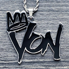 Load image into Gallery viewer, Black 'King Von' Necklace