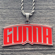 Load image into Gallery viewer, Red 'GUNNA' Necklace