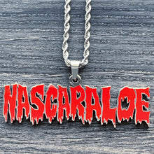 Load image into Gallery viewer, Red 'Nascar Aloe' Necklace