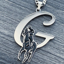 Load image into Gallery viewer, Black 'Polo G' Necklace