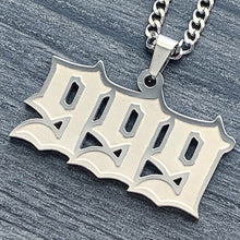 Load image into Gallery viewer, Etched 'Royal 9' Necklace