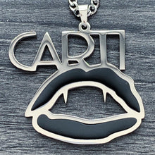 Load image into Gallery viewer, Black 'King Vamp' Necklace