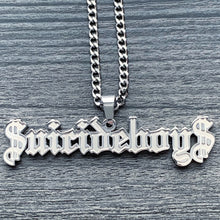 Load image into Gallery viewer, Etched '$uicideboy$' Necklace