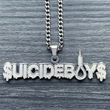 Load image into Gallery viewer, Etched '$UICIDEBOY$' Necklace