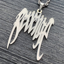 Load image into Gallery viewer, Etched &#39;Revenge&#39; Necklace
