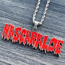 Load image into Gallery viewer, Red 'Nascar Aloe' Necklace