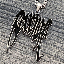 Load image into Gallery viewer, Black 'Revenge' Necklace