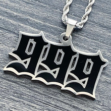 Load image into Gallery viewer, Black 'Royal 9' Necklace