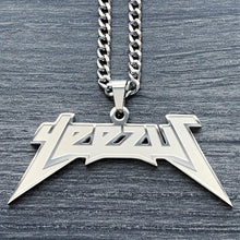 Load image into Gallery viewer, Etched 'Yeezus' Necklace