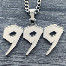 Load image into Gallery viewer, 'Triple 9' Necklace