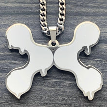 Load image into Gallery viewer, White 'DXXM Life' Necklace