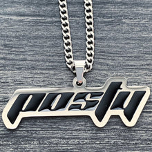 Load image into Gallery viewer, Black 'Posty' Necklace