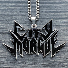 Load image into Gallery viewer, Black 'City Morgue' Necklace