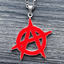 Load image into Gallery viewer, Red 'Anarchy' Necklace