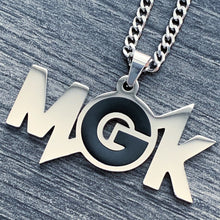 Load image into Gallery viewer, Black 'MGK' Necklace