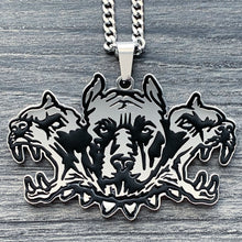 Load image into Gallery viewer, Black 'WARDOGS' Necklace