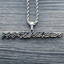Load image into Gallery viewer, Black 'XXXTENTACION' Necklace