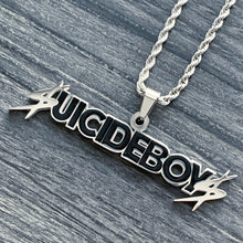Load image into Gallery viewer, Black 'BOY$' Necklace