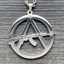 Load image into Gallery viewer, Anarchy 'AK' Necklace