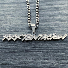 Load image into Gallery viewer, Etched &#39;XXXTENTACION&#39; Necklace
