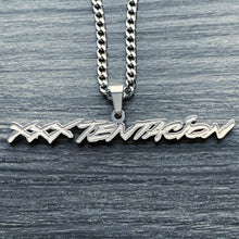 Load image into Gallery viewer, Etched 'XXXTENTACION' Necklace